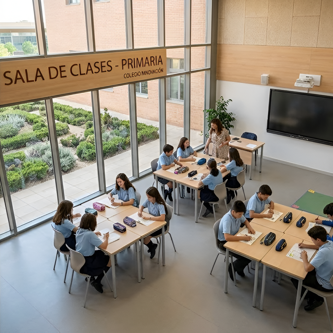 Estudiantes estudiando